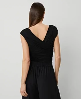 Ann Taylor Asymmetric Neck Bodysuit Women's