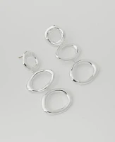 Ann Taylor Triple Loop Drop Earrings Women's