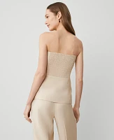 Ann Taylor Petite Strapless Vest Sands Edge Women's