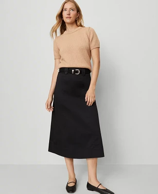 Ann Taylor Weekend Collection Full Midi Skirt Women's