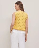 Ann Taylor Petite Weekend Collection Bubble Hem Top Women's
