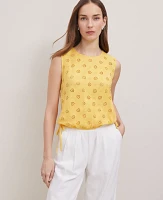 Ann Taylor Petite Weekend Collection Bubble Hem Top Women's