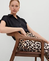 Ann Taylor Split Neck Blouse Women's