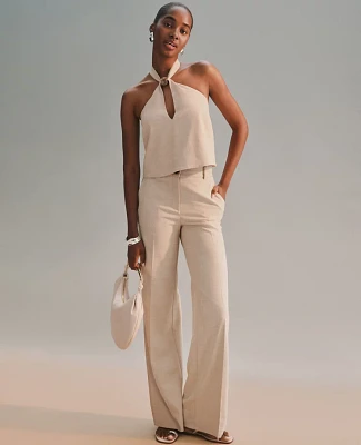 Ann Taylor The Petite Perfect Wide Leg Pant Sands Edge Women's