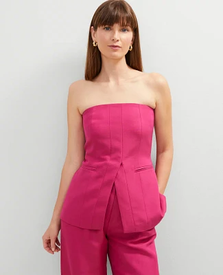 Ann Taylor Studio Collection Strapless Vest Bright Petunia Women's
