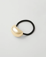 Ann Taylor Metal Bean Hair Cuff Goldtone Women's