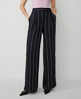 Ann Taylor The Petite Wide-Leg Pant Night Sky Women's