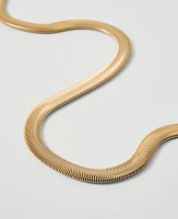 Ann Taylor Chunky Metal Chain Necklace Goldtone Women's