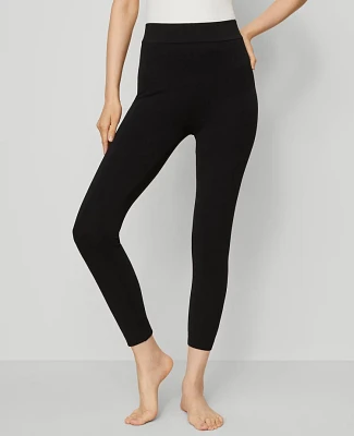 Ann Taylor 7/8 Basic Leggings Black Women's