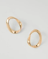 Ann Taylor Twisted Metal Stud Earrings Women's