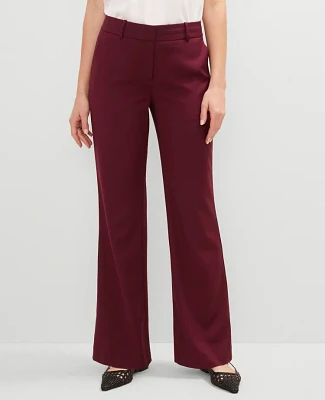 Ann Taylor The Jayne Trouser Pant — Curvy Fit Windsor Wine Women's