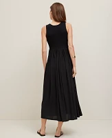 Ann Taylor Mixed Media Sweater Tank Top Dress Women's