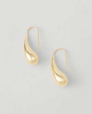 Ann Taylor Teardrop Earrings Goldtone Women's