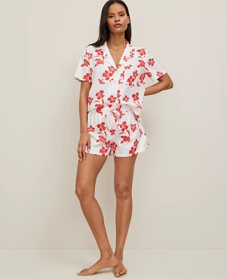 Ann Taylor Modern Pajama Set White Women's