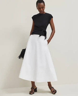 Ann Taylor Petite Tea Length Skirt Women's