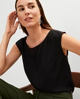 Ann Taylor Sleeveless Crew Neck Top Women's