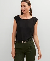 Ann Taylor Sleeveless Crew Neck Top Women's