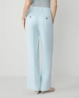 Ann Taylor The Straight Trouser Pant Blue Glow Women's