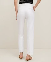 Ann Taylor The Eva Ankle Pant Linen Blend Women's