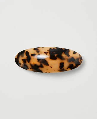 Ann Taylor Tortoiseshell Print Hair Clip Brown Multi Women's