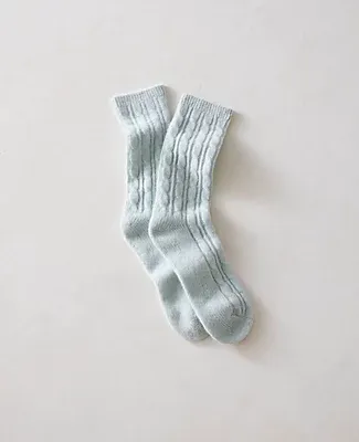 Ann Taylor Haven Well Within Cashmere Cable Knit Socks
