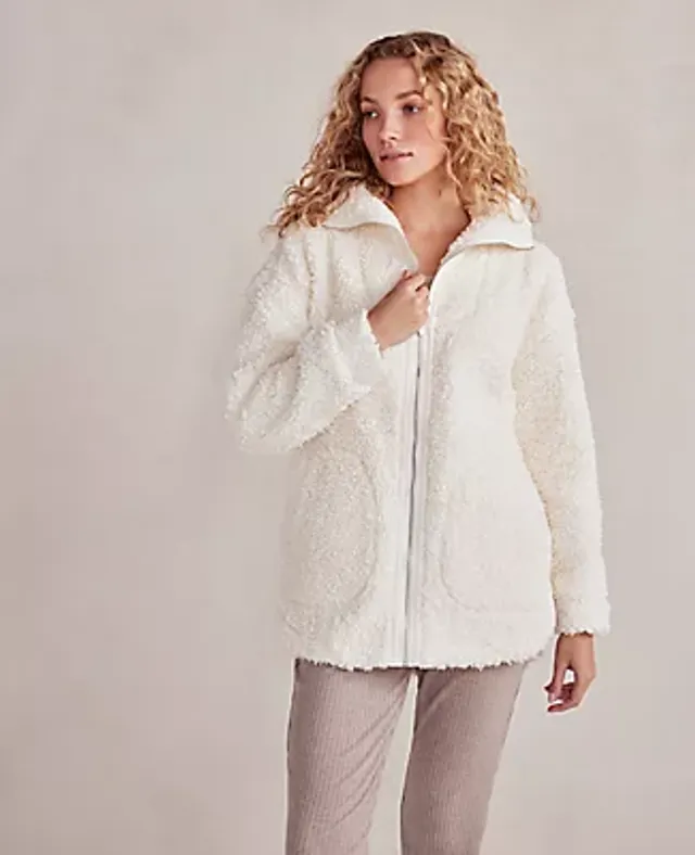 By Anthropologie Long Teddy Sherpa Jacket