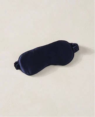 Ann Taylor Haven Well Within Washable Silk Eye Mask True Navy Women's