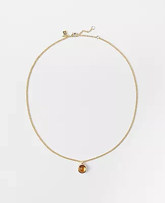 Ann Taylor Sparkle Pendant Necklace