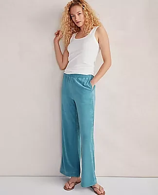 Ann Taylor Haven Well Within Terrycloth Full Length Pants