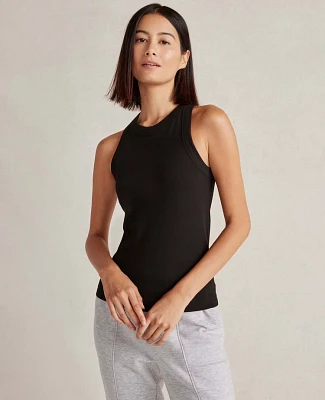 Ann Taylor Haven Well Within Essential Organic Cotton Racerback Tank Top Women's