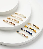 Resin Bobby Pin Set