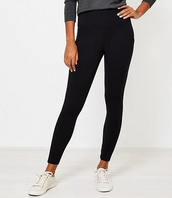 Lou & Grey Travel Ponte Pocket Leggings