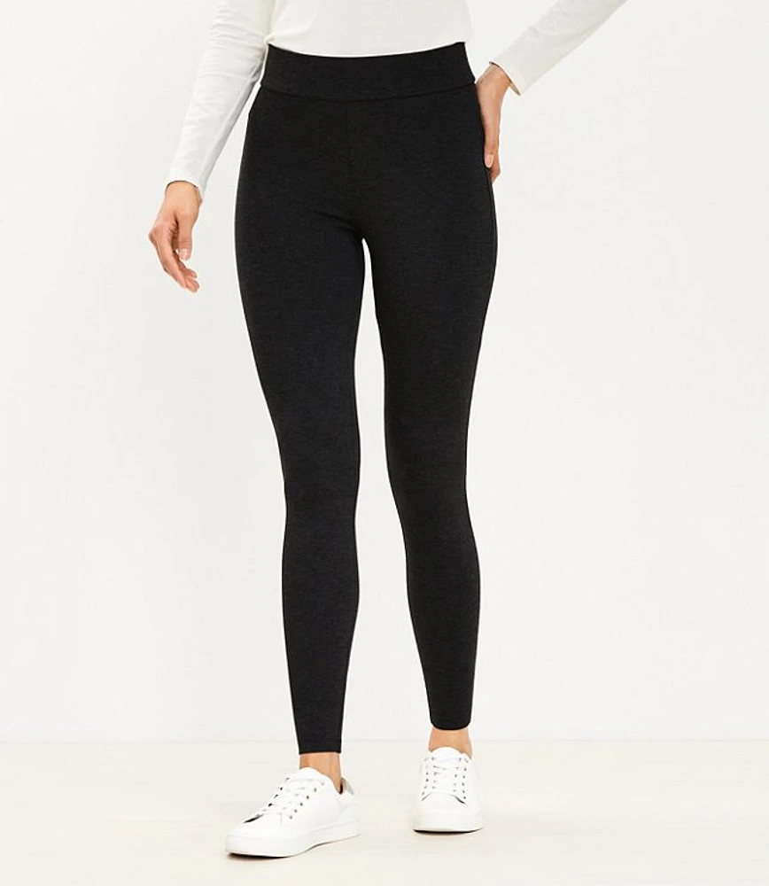 Tall Seamed Ponte Leggings