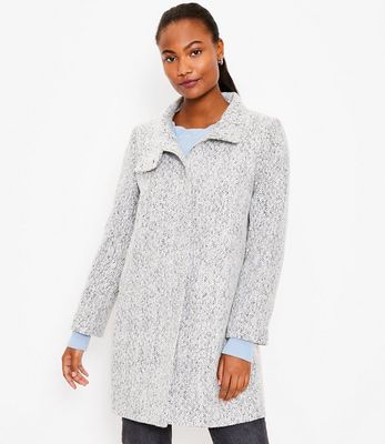 loft boucle coat