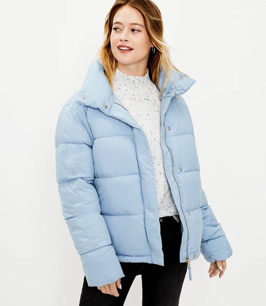 the loft puffer coat