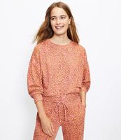 lou & grey ski terry sweatshirt