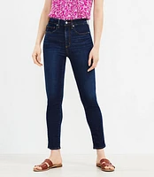 Tall Curvy High Rise Skinny Jeans in Classic Dark Indigo Wash