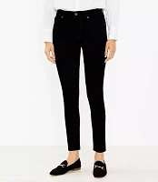 Petite Curvy Mid Rise Skinny Jeans Black