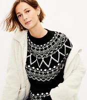 Fair Isle Tunic Sweater