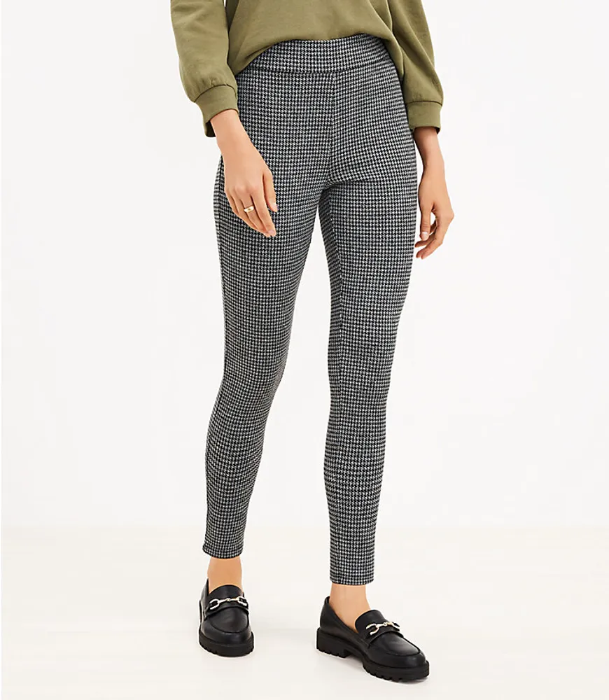 Tall Houndstooth Leggings