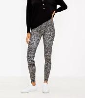 Petite Lou & Grey Leopard Print Brushed Feel Good Pocket Leggings