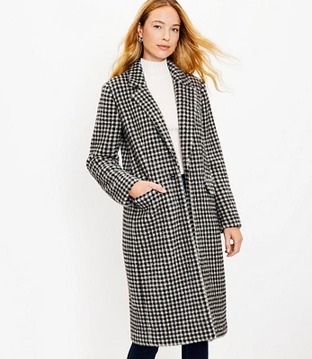 Tall Checked Coat