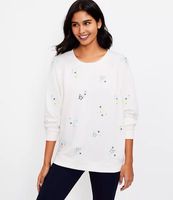 lou & grey ski terry sweatshirt
