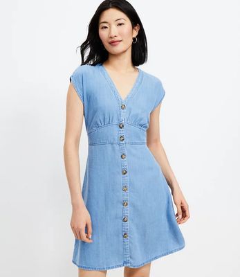 loft fit and flare dress