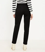 Curvy Devin Tie Waist Slim Pants