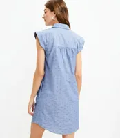 Clip Dolman Pocket Shirtdress