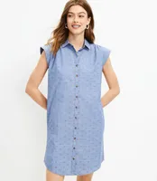 Clip Dolman Pocket Shirtdress