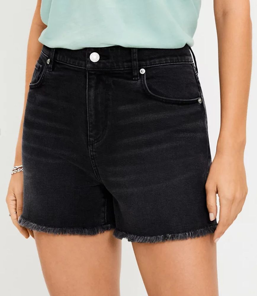 loft black shorts