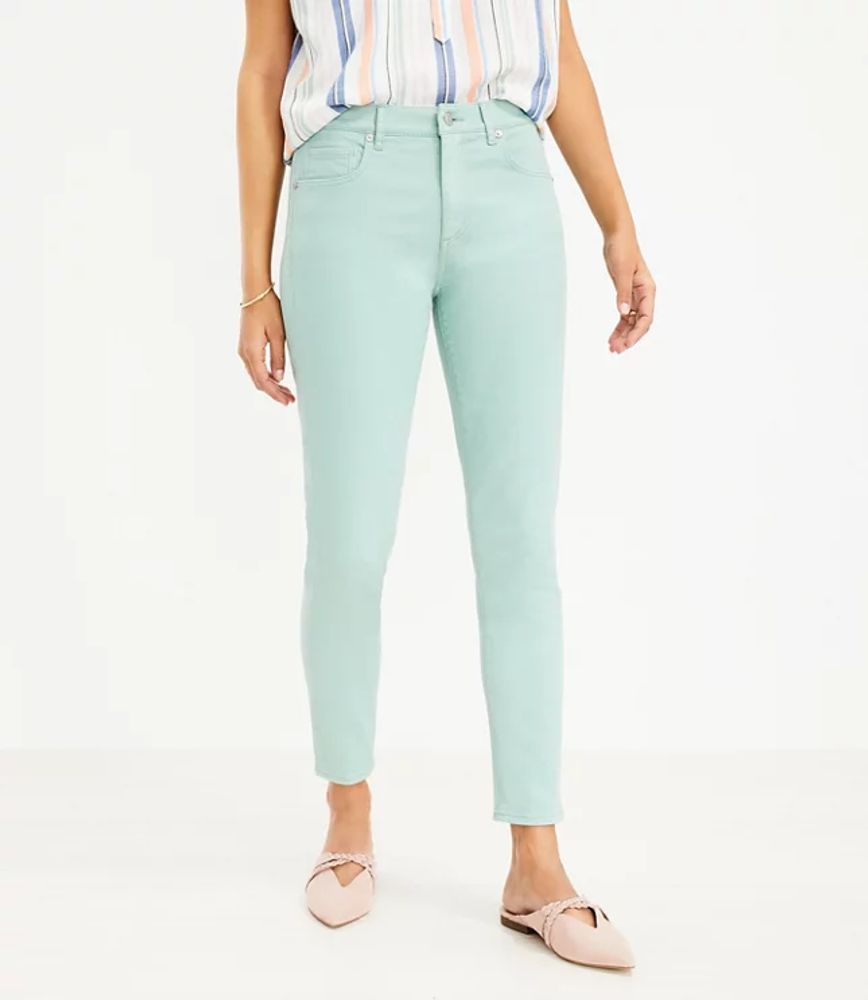 Mid Rise Skinny Jeans | LOFT