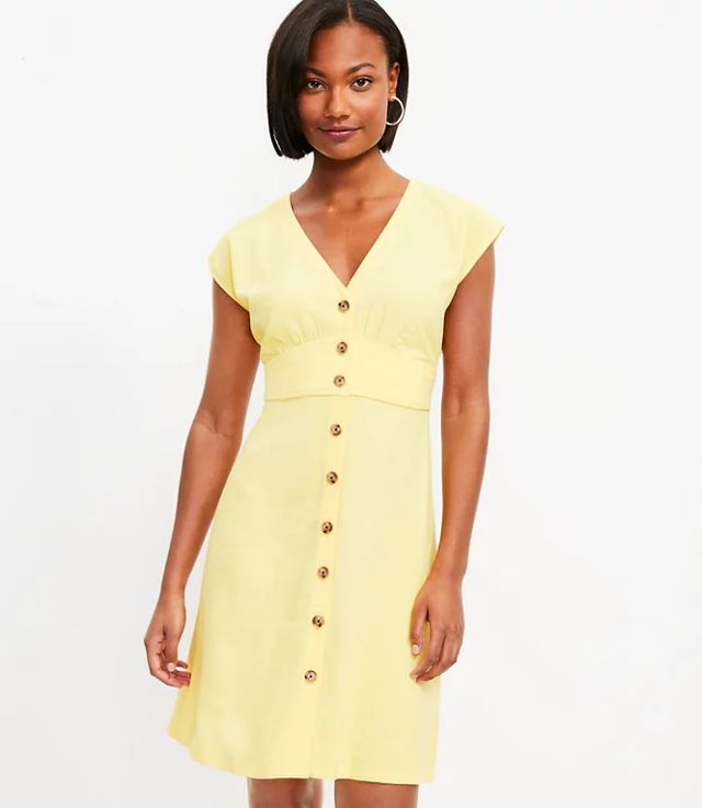 loft fit and flare dress